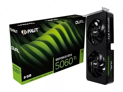 Видеокарта Palit GeForce RTX 5060 Ti Dual 8 GB GDDR7