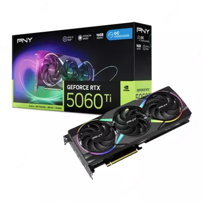 Видеокарта PNY GeForce RTX 5060 Ti 16GB GDDR7