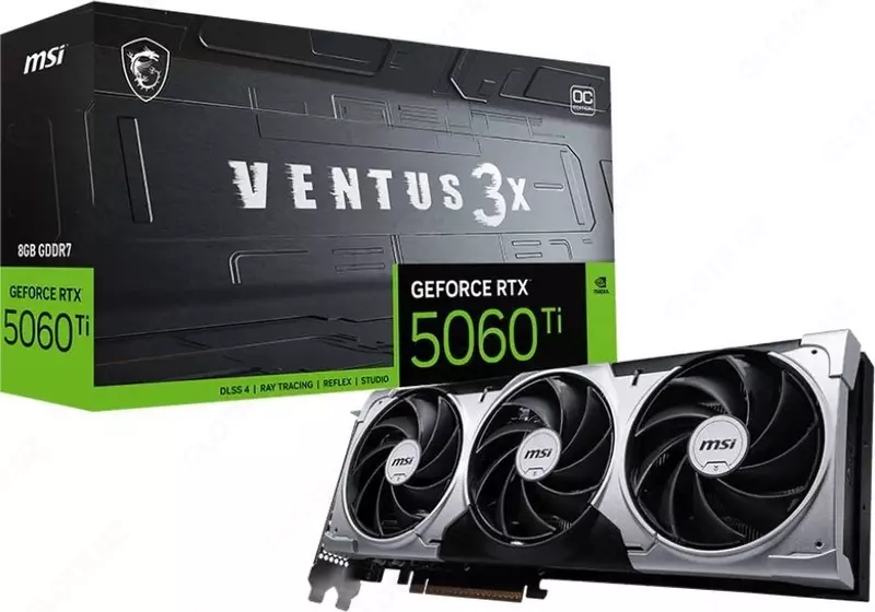 Видеокарта MSI GeForce RTX 5060 8GB VENTUS 3X OC GDDR7