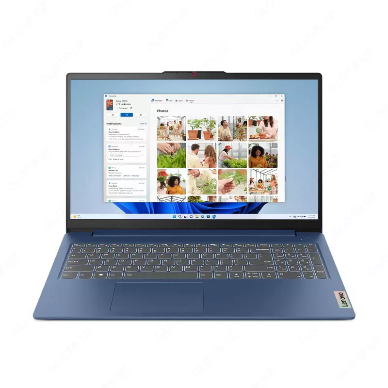 Lenovo IdeaPad Slim 3 noutbuki (AMD Ryzen 5 / DDR5 8 GB / SSD 256 GB / 15,6 dyuymli FHD, Abyss Blue rangi)