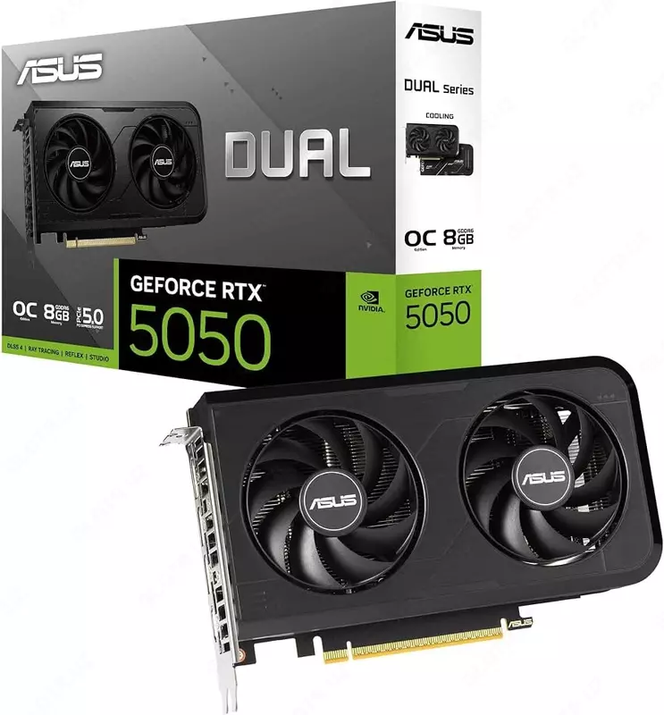 ASUS Dual GeForce RTX 5050 OC 8GB video kartasi