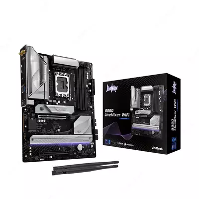 Asrock B860 LiveMixer WiFi ona platasi
