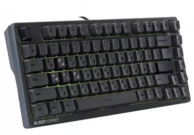 Bloody MS76 Iron Grey simli o‘yin klaviaturasi