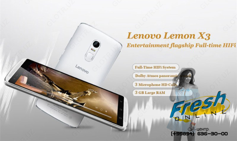 Lenovo Lemon Vibe X3 c70 5.5 '' Android 5.1 Smartfoni