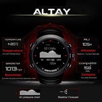 Shimoliy chekkadagi erkaklar sport soatlari (altimetr barometr  termometr  ob-havo kompas)