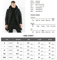  Новая мода с капюшоном теплая зимняя мужская куртка пальто и пуховики Только в розницу