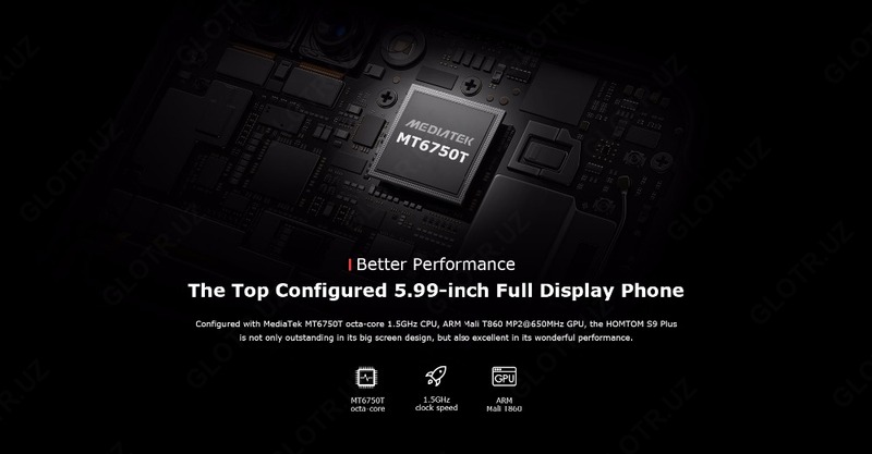   Doogee HOMTOM S9 плюс 18:9 HD дисплей 5.99 мобильного телефон