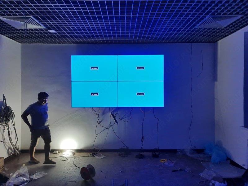  Установка видеостены формата 2х2 без учёта креплении и каркаса в г. Ташкент - 