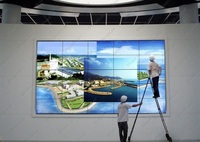   Установка видеостены формата 2х2 без учёта креплении и каркаса в г. Ташкент