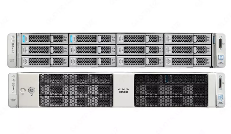 Rak server "Cisco" UCS C240 ​​M5 12 LFF-Gold 6138 – 128 GB (4x32 GB) – 10 x HD SAS 12G 2,4 TB