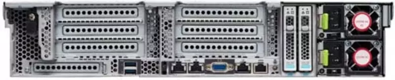 Rak server "Cisco" UCS C240 ​​M5 12 LFF-Gold 6138 – 256 GB (8x32 GB) – 12 x HD SAS 12G 2,4 TB
