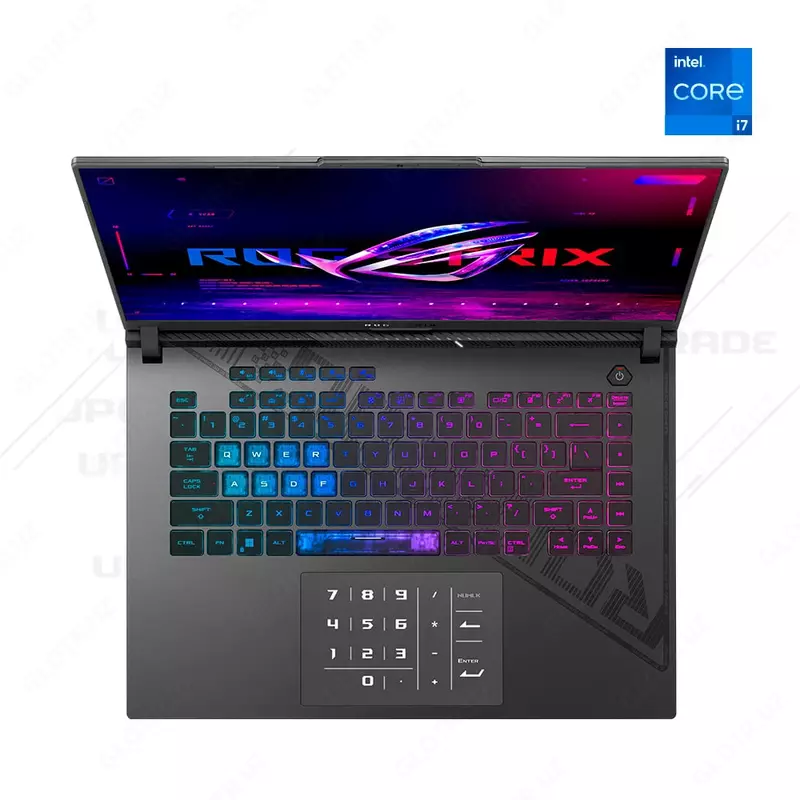 Игровой Ноутбук 16" "Asus" ROG Strix G16 (Арт. - 90NR0CC1-M00DU0 / G614JU-N3110) Темно/серый
