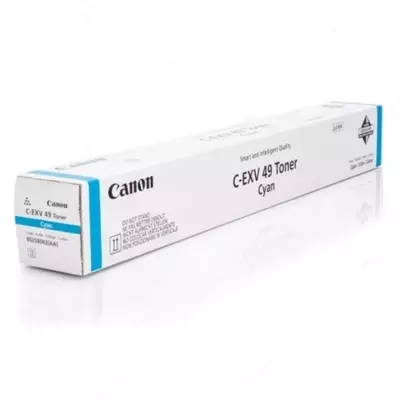 Тонер-картридж лазерный Canon C-EXV49C голубой артикул (8525B002AA)