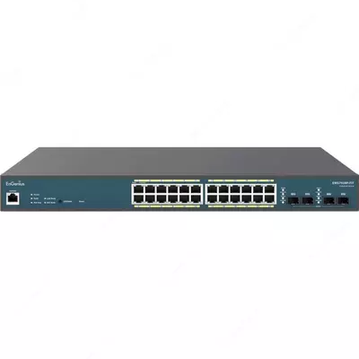 Коммутатор EnGenius EWS7928P-FIT 24xGbE/+/4xSFP L2/240W (1402A0194310)
