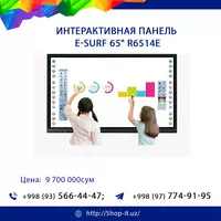 8 580 000 so'm Interaktiv panel e-SURF 65"" K6514 "Interaktiv doska