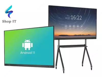 Интерактивная сенсорная панель 65" Android 13/8/128GB +CAMERA