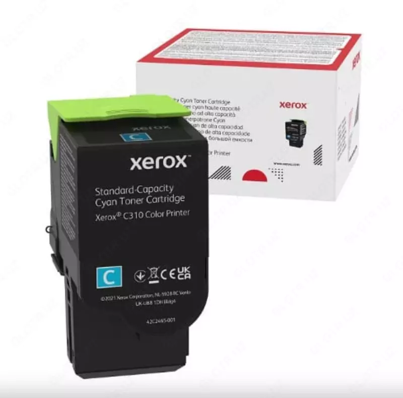 Тонер картридж Xerox C310/C315 Cyan (5500 стр) (006R04369)