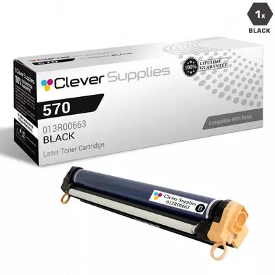 Копи картридж Xerox Color 550/560/570 C60/C70 PL C9070 Black 190000 стр /013R00663