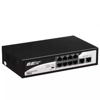 Коммутатор 2E PowerLink SP802F 10xFE