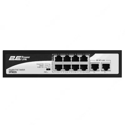 Коммутатор 2E PowerLink SP802F 10xFE