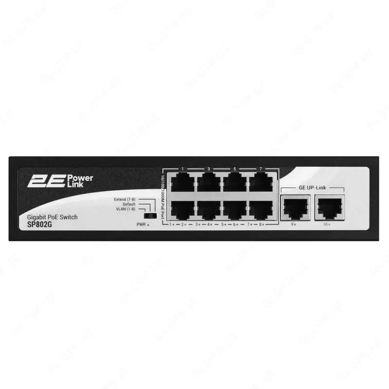 Коммутатор 2E PowerLink SP802F 10xFE
