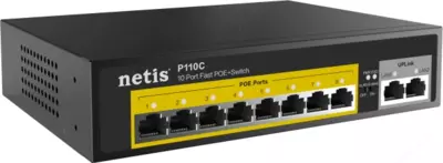 Коммутатор Netis P110C 8xFE PoE