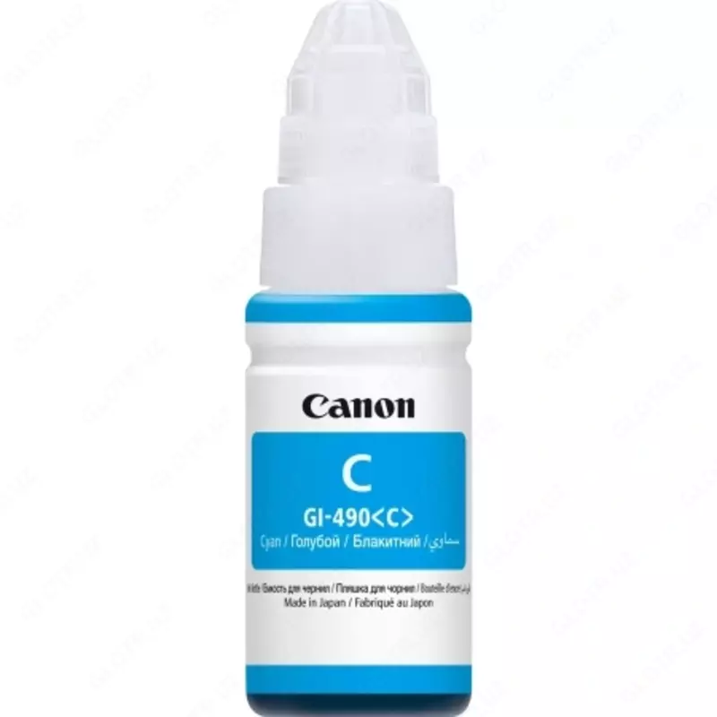 Чернила Canon GI-490 C голубой (0664C001AB)