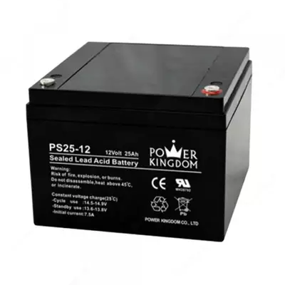 Аккумулятор Power Kingdom для ИБП 12V/25Ah