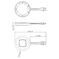  Модуль для беспроводного подключения к экрану  USB  1080P  Uniview HB-7199-TP - 
