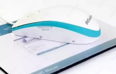 Ручной Сканер "Canon" IRIScan Mouse Executive 2 (Арт. - 3853V991) Белый/Голубой.