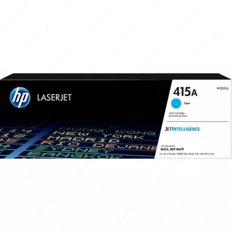 Картридж hp 415a cyan W2031A.