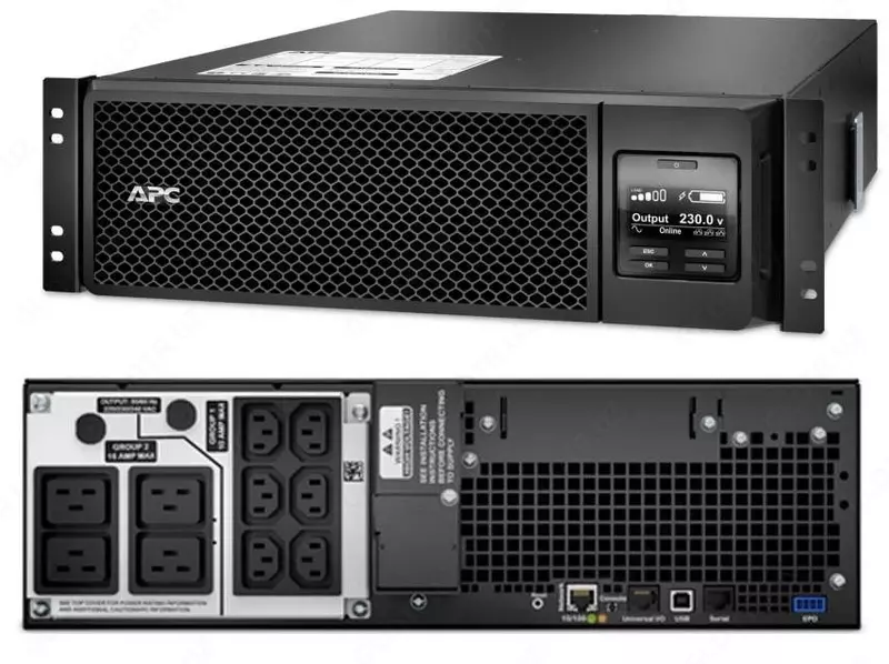 Источник бесперебойного питания 6000VA RM 230V SRT6KRMXLI