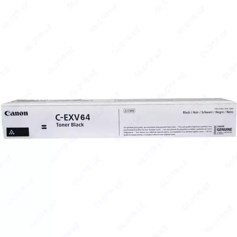 Canon C-EXV 64 Black — Canon imageRUNNER C39xx uchun qora lazerli toner kartriji, 38 000 bet 5753C002AB