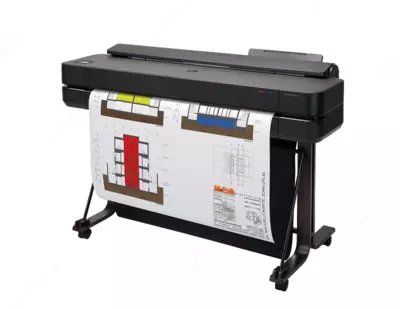 HP DesignJet T630 36-in — широкоформатный плоттер А0 (36″), Wi-Fi и Gigabit Ethernet 5HB10D
