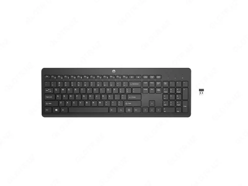 HP 230 Wireless Keyboard Black EMEA1, беспроводная клавиатура, 3L1E7AA