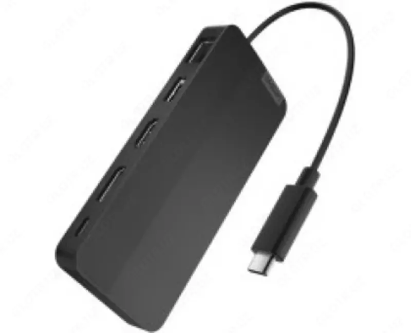 Lenovo Dual Display Dock, adaptersiz USB-hub, 40B90000WW