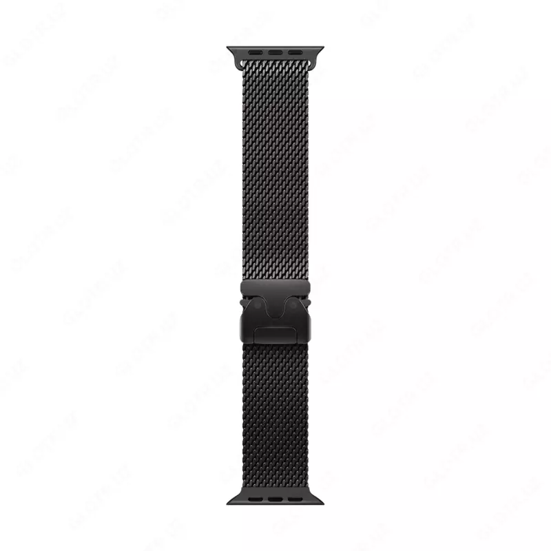 Apple 49mm Black Titanium Milanese Loop - Large