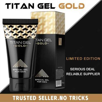 Крем Titan Gel Gold (Титан гель Голд) — для улучшения и продления полового акта
