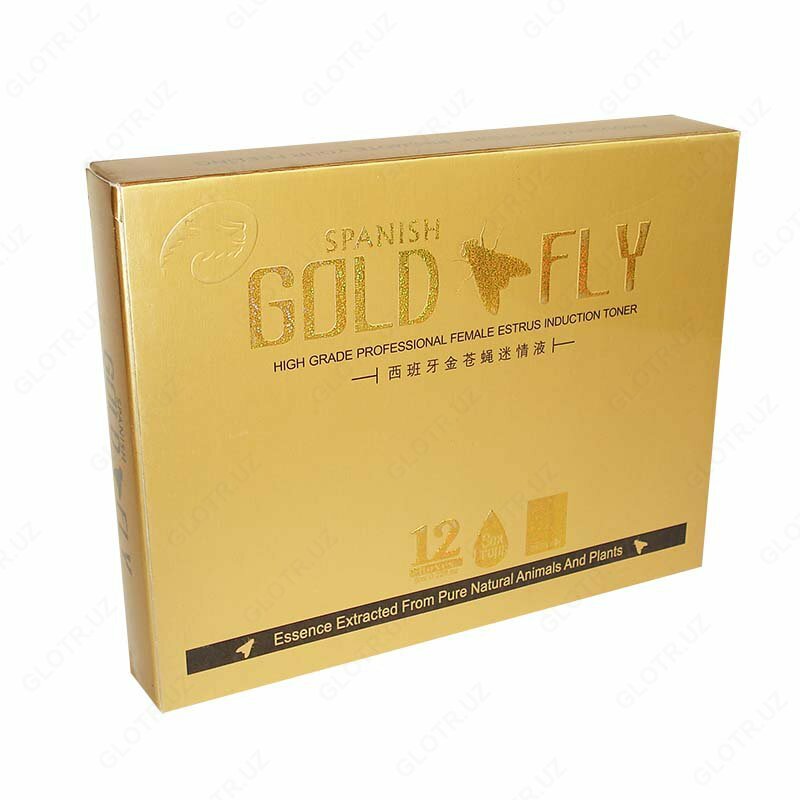 Женский возбудитель — «Золотая Шпанская Мушка» (GOLD SPANISH FLY)