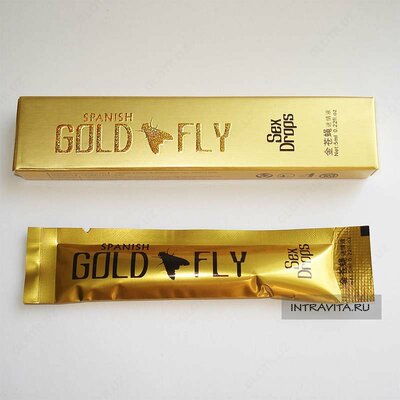 Женский возбудитель — «Золотая Шпанская Мушка» (GOLD SPANISH FLY)