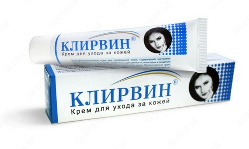 Клирвин крем Klirvin. Индия