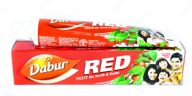 Зубная паста Dabur Red с мятой и гвоздикой - 89 000 сум