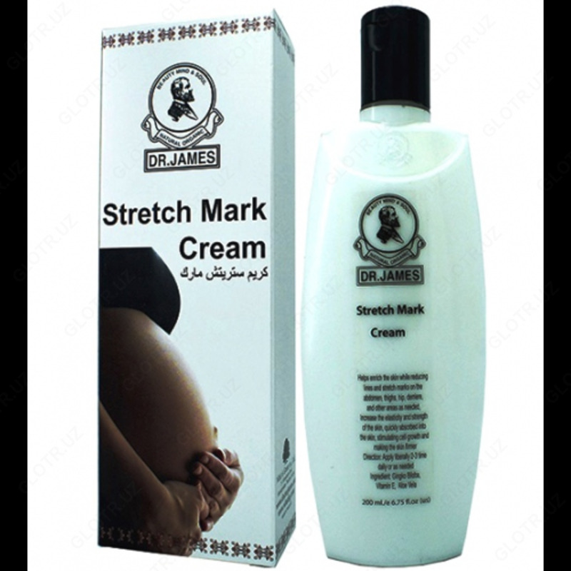  Крем от растяжек для беременных Доктор Джеймс 200 мл - 