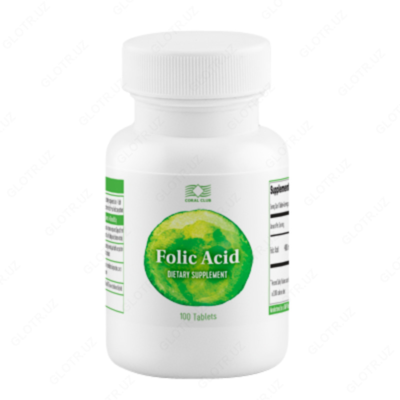 Folic Acid (Фолиевая кислота) от Coral Club