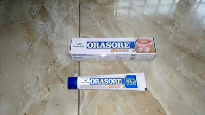 Гель от язв во рту Orasore Mouth Орасоре купить