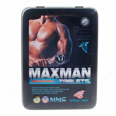 Капсулы для эрекции MAX MAN купить в Ташкенте
