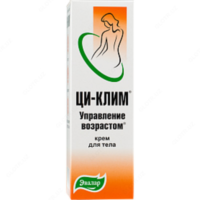 Ци-Клим крем для тела Фитоэстрогены и гиалуроновая кислота для обновления клеток эпидермиса и восстановления упругости и эластичности кожи