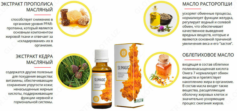   Slimagic — эликсир для похудения купить в Ташкенте