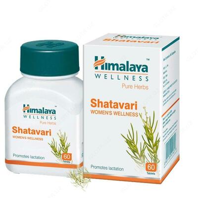 Таблетки для женских проблем Шатавари (Shatavari), 100 % натуральный растительный экстракт. 60 таб от Хималая Himalaya купить в Ташкенте