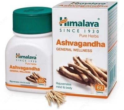 Ашвагандха, Гималаи (Ashwagandha, Himalaya), Тоник для мужского здоровья. 60 таблеток.